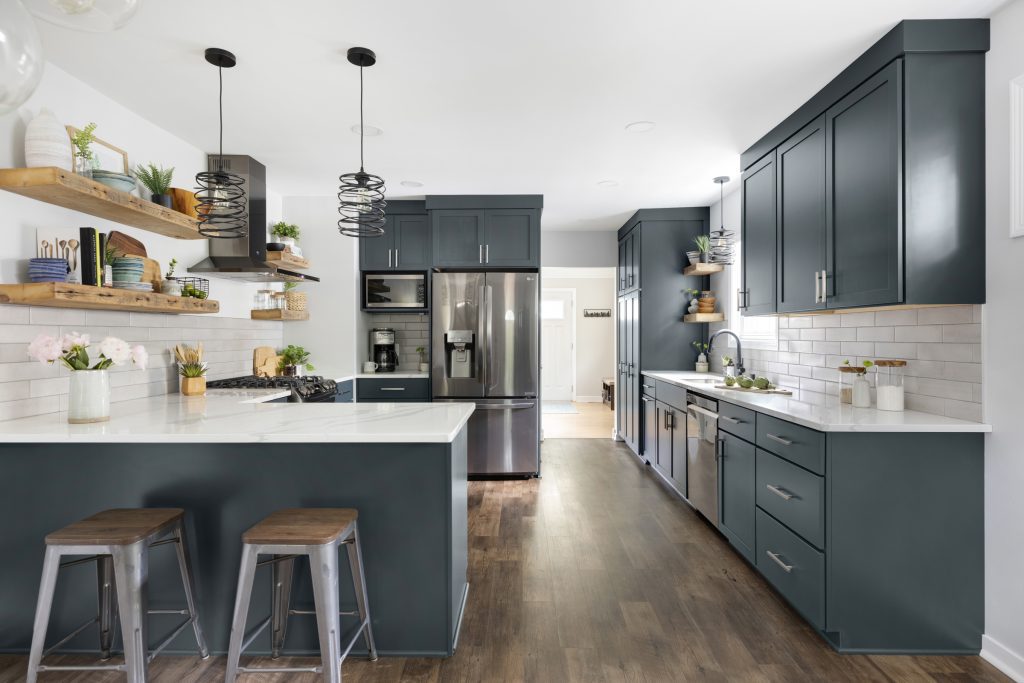 Home Remodeling Trends - Minimalist kitchen remodel by Minnesota Remodeler, White Birch Design