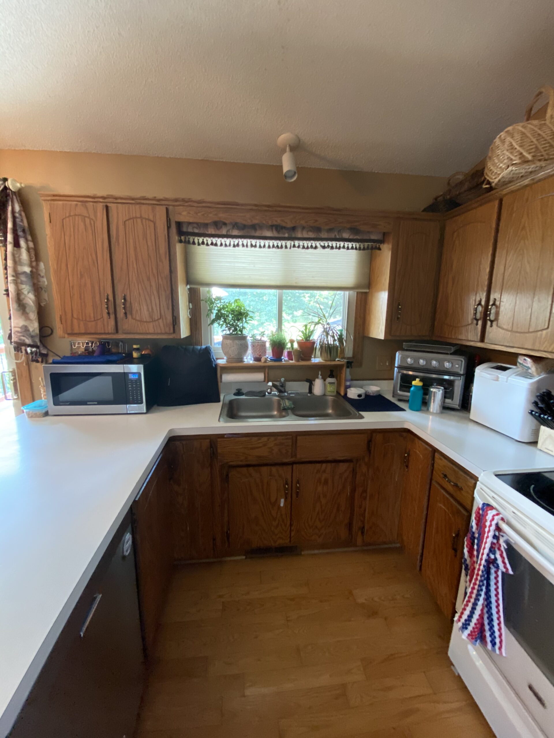 Before and After: All White Kitchen Remodel in Lakeville, MN - White ...