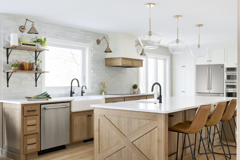 modern farmhouse kitchen cabinets