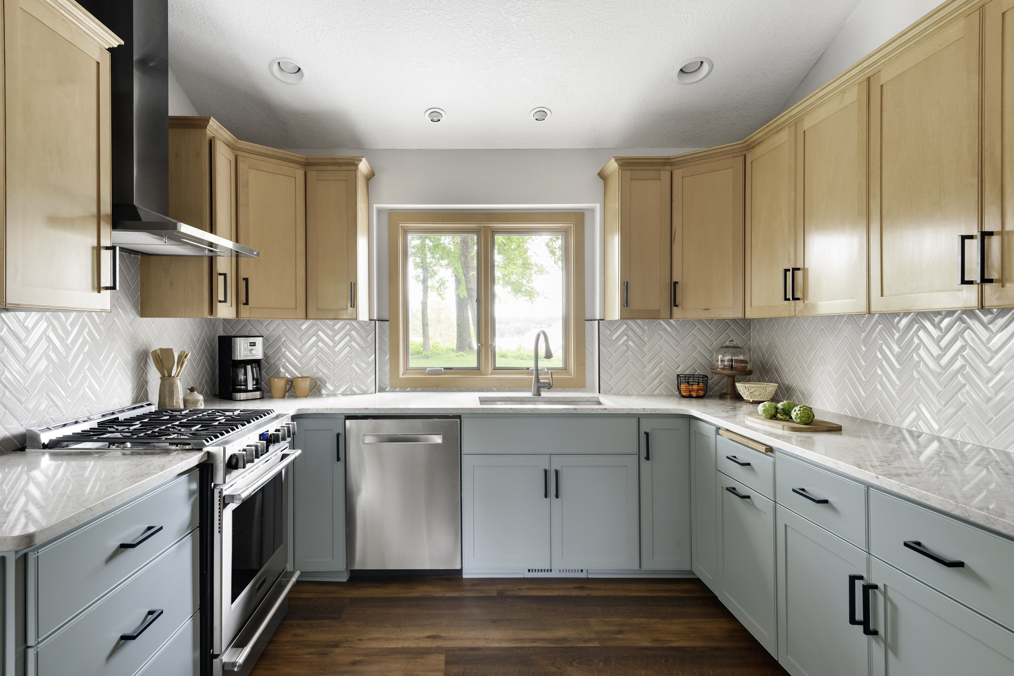 Before & After: Morning Mantra Kitchen Remodel - White Birch Design