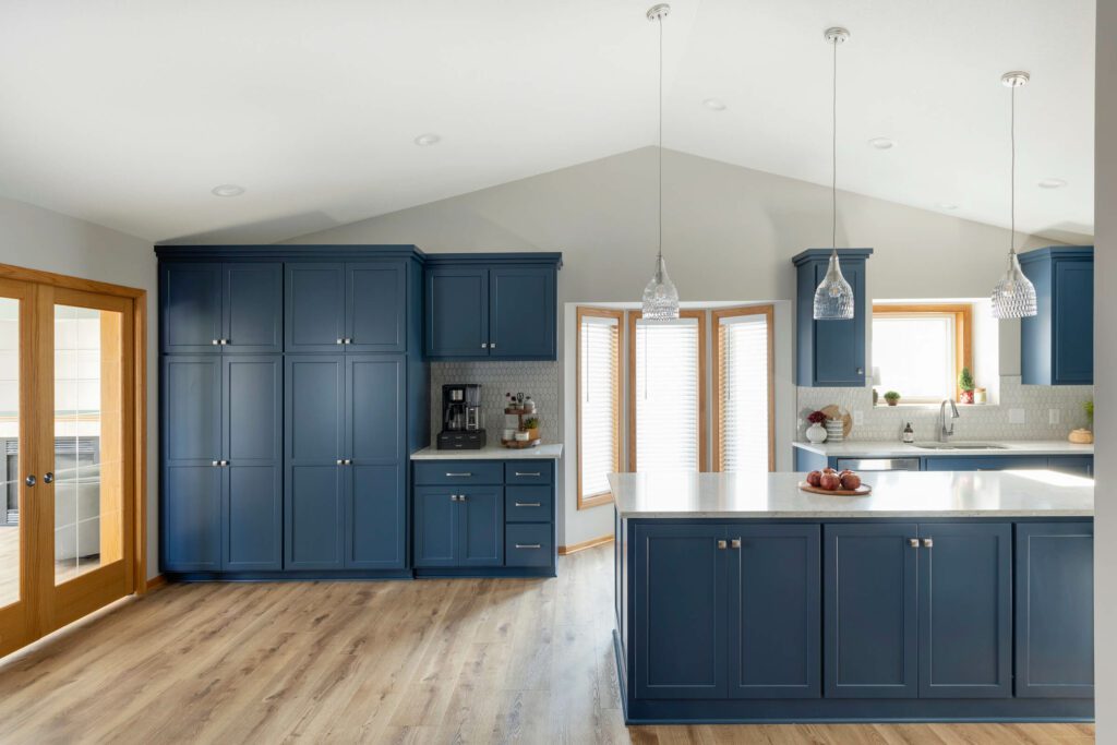 kitchen renovation - white birch design