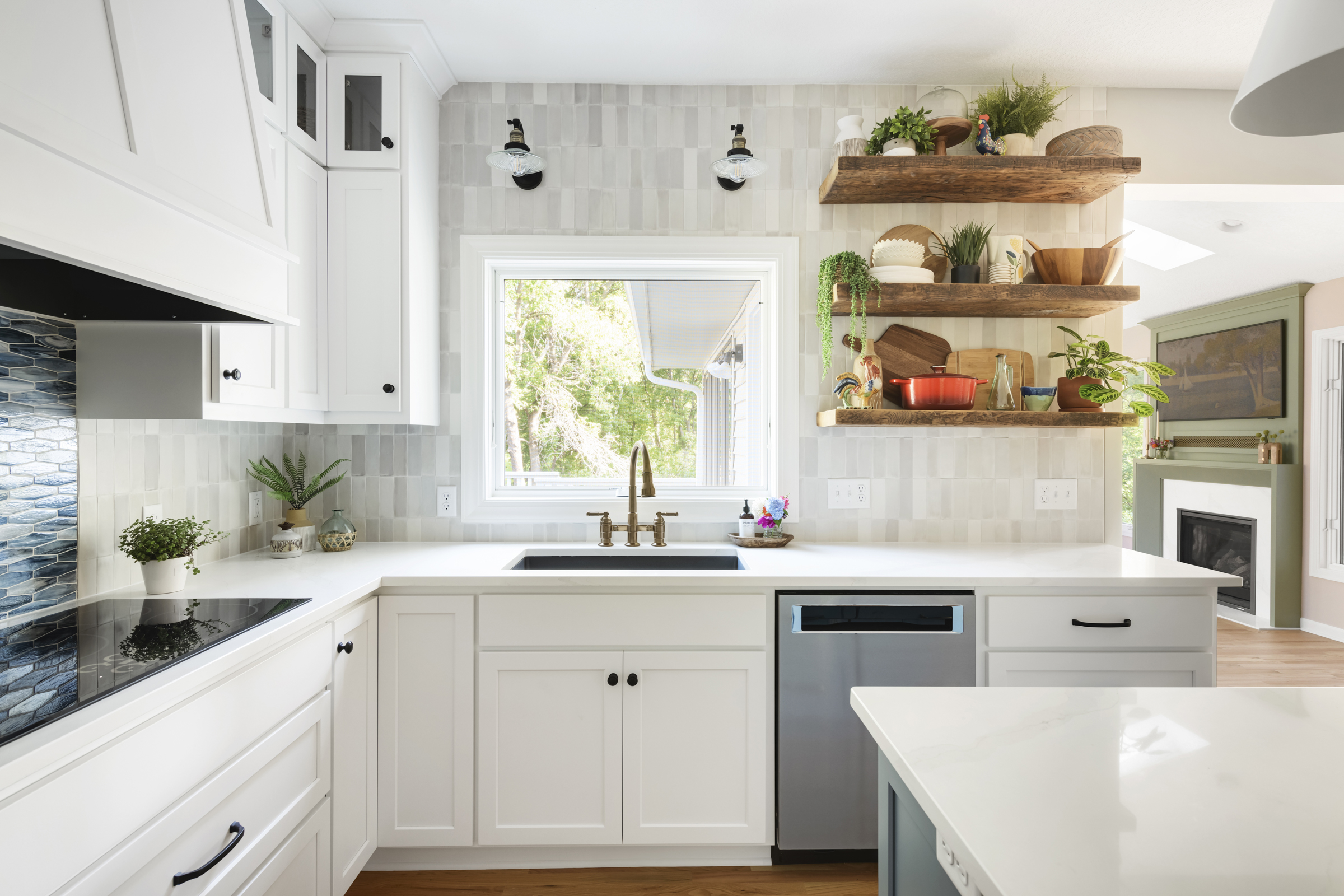 White cabinetry - Eagan MN Kitchen Remodel by Lakeville Remodeler White Birch Design