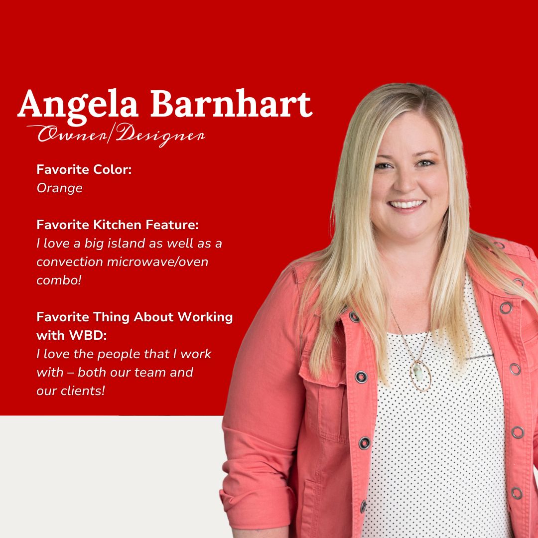 Angela Barnhart, Designer/Co-owner