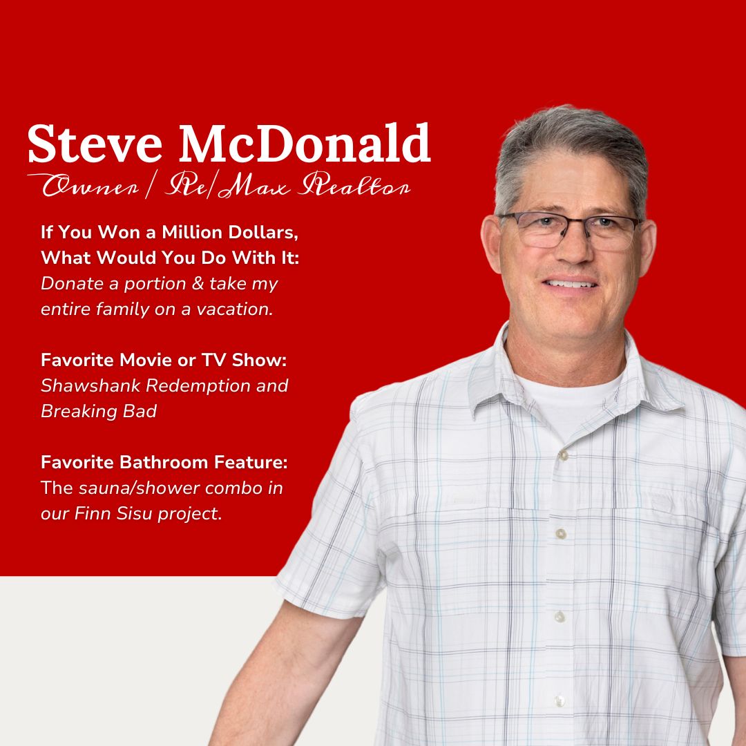 Steve McDonald, Owner/Realtor with RE/MAX Advantage Plus